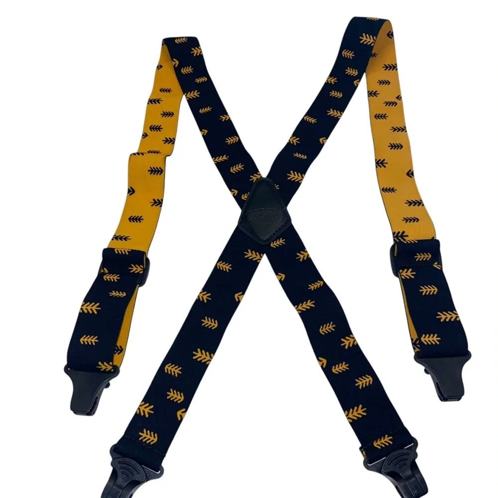 Melotough Suspenders Plastic Clips 1.5” Y Back Tree Airport Friendly